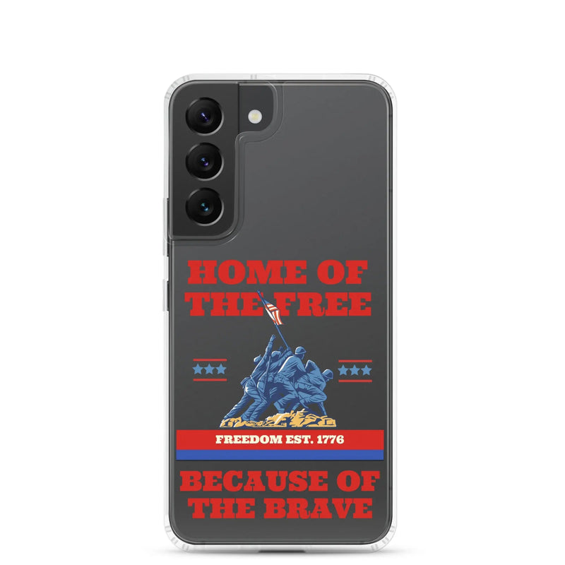 Patriotic Samsung Clear Case collection featuring Patriotic design to celebrate national pride