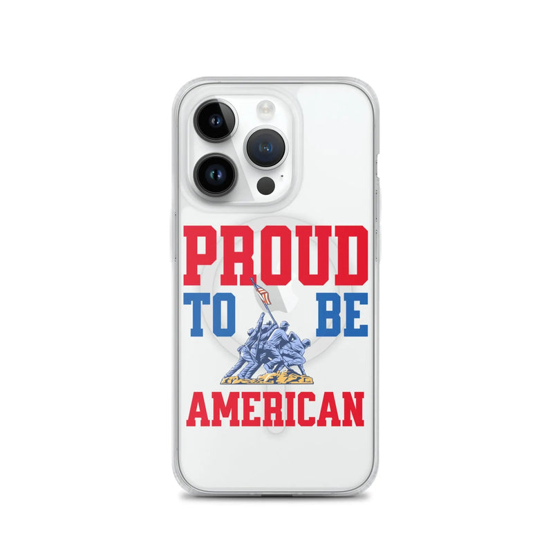Patriotic Iphone MagSafe Clear Case collection featuring Patriotic design to celebrate national pride