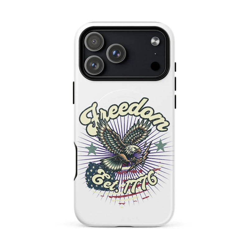 Patriotic Iphone MagSafe Tough Case collection featuring Patriotic design to celebrate national pride