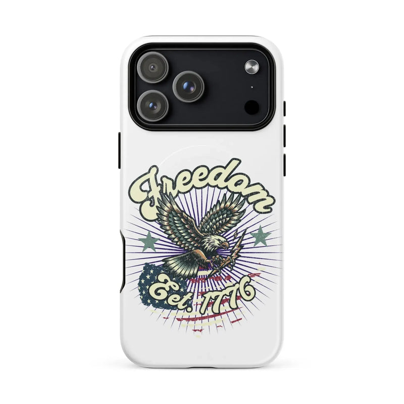 Patriotic Iphone MagSafe Tough Case collection featuring Patriotic design to celebrate national pride