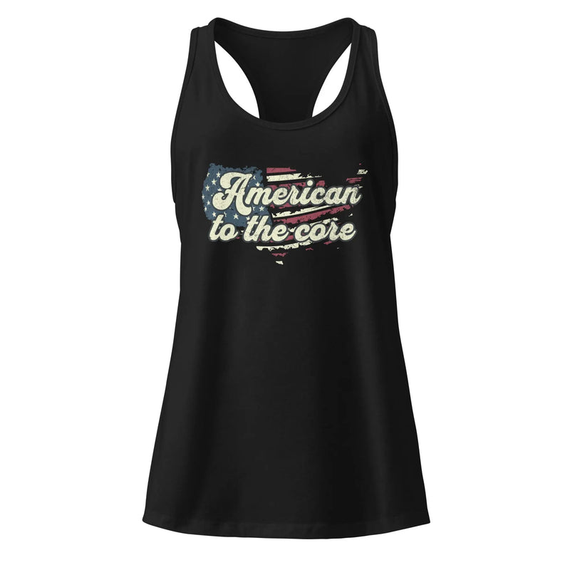 Patriotic Women’s Razer back collection featuring Patriotic design to celebrate national pride